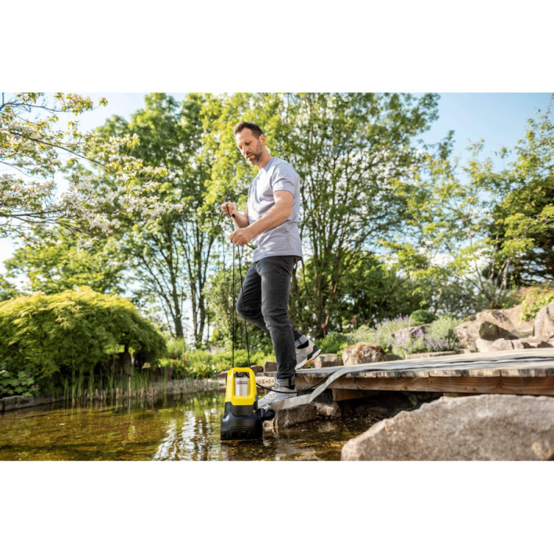 Karcher Насос дренажный SP 22.000 Dirt 750Вт 22Куб•час высота 8м глубина 7м 6.67кг (1.645-851.0)