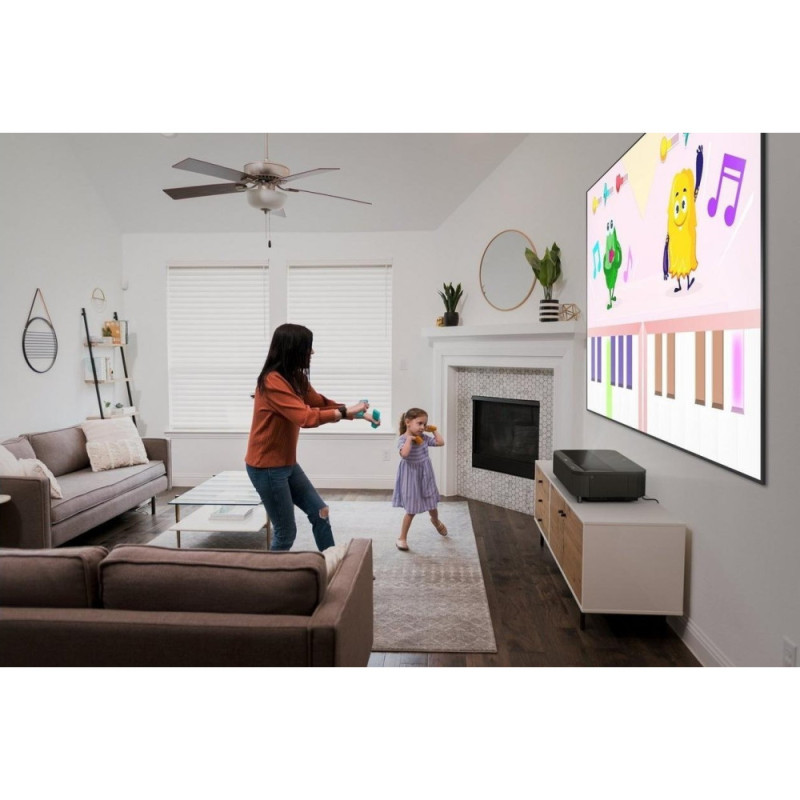 Epson Projector home theatre EH-LS800B UHD, 4000 lm, LASER, 0.16, WiFi, Android TV (V11HA90140)
