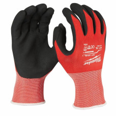Milwaukee work gloves, nitrile coating, smartswipe, size 10, red-black, 12 pcs (4932471616)