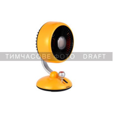 ARDESTO Вентилятор FT-F3600Y настільний, 12см, акумулятор, підсвічування, USB-A Type-C, жовтий