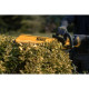 DeWALT XR 18V ??cordless hedge trimmer, 55 cm, 25 mm cutting pitch, 3.2 kg without battery and spare part (DCMHT564N)