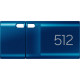 USB флеш накопитель Samsung 512GB USB Type-C Blue USB 3.1 (MUF-512DA/APC)