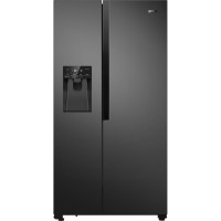 Gorenje Холодильник SBS, 179x68x91см, 2 дв., Х- 368л, М- 167л, A++, NF Plus, Инвертор, диспенсер, Дисплей, черный (NRS9EVB)