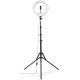 Набір блогера Hama Smartphone Tripod Steady-120 V2, 185см, Bluetooth, LED ring (00004659)