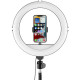 Набір блогера Hama Smartphone Tripod Steady-120 V2, 185см, Bluetooth, LED ring (00004659)