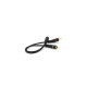 Кабель мультимедійний 1xRCA F to 2xRCA M 0.2m black Voltronic (YT-RCA(F)/2хRCA(M)-0,2CuB)