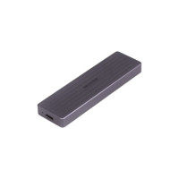 Карман внешний Maxxter M.2 NVMe & SATA SSD to USB-C 10Gbps black (EHDE-2280D-01)