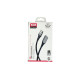 Дата кабель USB 2.0 AM/AM 3.0m black XO (NB-219-USB-3m)