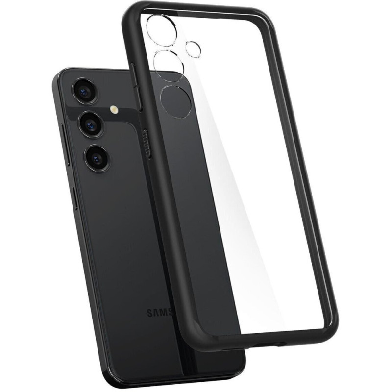 Spigen case for Samsung Galaxy S24+, Ultra Hybrid, Matte Black (ACS07330)