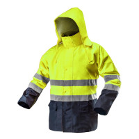 Neo Tools Робоча куртка підвищеної видимості, Oxford 300D, жовта[81-720-XL]