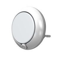 LEDVANCE Светильник ночник LUNETTA ROUND 0.3Вт 3000К сумеречный датчик белый (4058075266827)
