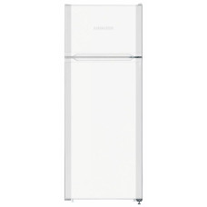 Liebherr Refrigerator with top freezer, 140x55x63, ref-189L, freez.-44L, 2 doors, A+, ST, white (CTE2531)