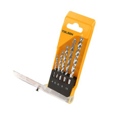 Tolsen a set of brick drills, 5 pcs., 4-10mm, case (75459)