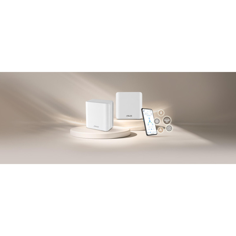 ASUS Router ZenWiFi BD4 BE3600, 2x2,5GE WAN/LAN, 1pc, white (90IG0960-MO3C00)