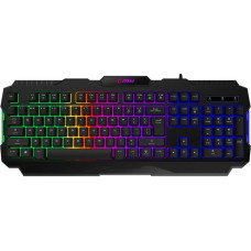 MSI MSI Keyboard membrane MSI FORGE GK100 104key, USB-A, EN/UKR/RU, ColorLED, black (S11-04UA221-HH9)
