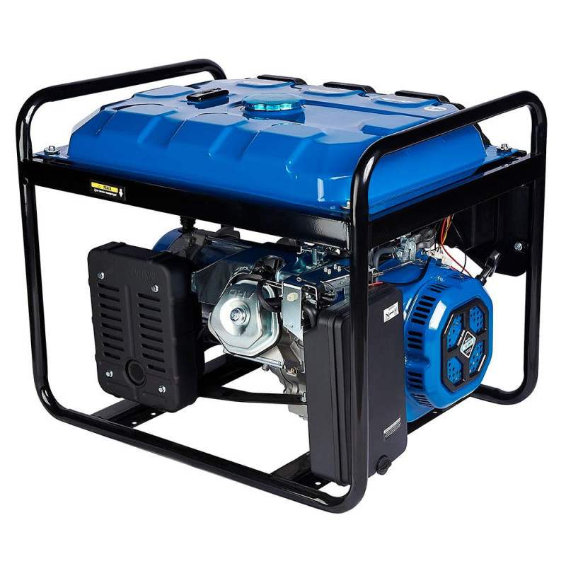 EnerSol Генератор бензиновий 230В 5/5.5кВт електростартер двигун EnerSol ES-390G 78.4кг (EPG-5500SEA)