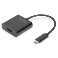 Digitus USB Type-C to HDMI Adapter, 4K@30Hz black (DA-70852)