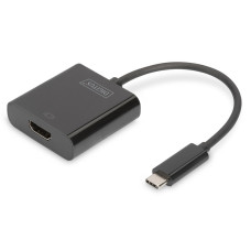 Digitus USB Type-C to HDMI Adapter, 4K@30Hz black (DA-70852)