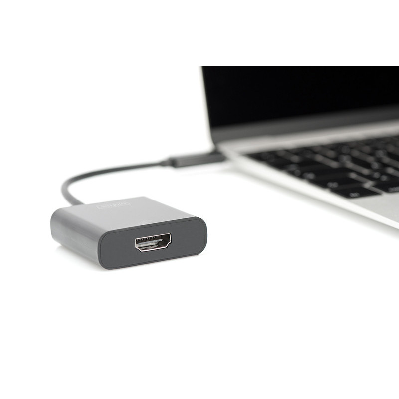 Digitus USB Type-C to HDMI Adapter, 4K@30Hz black (DA-70852)