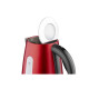 ARDESTO Electric kettle EKL-F300R, 1.7L, metal, STRIX, red