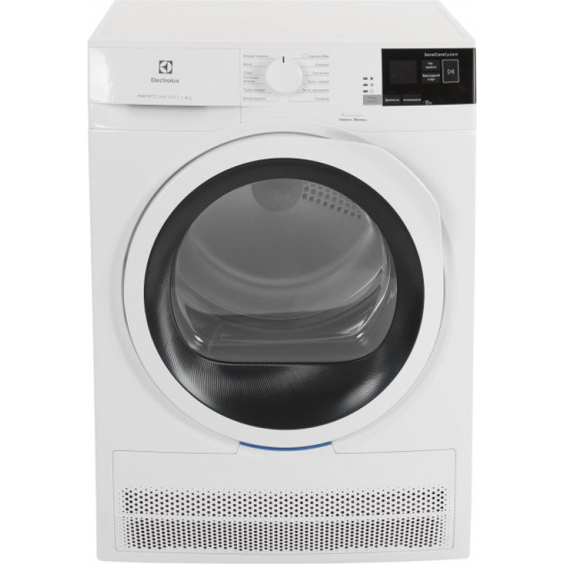 Electrolux Сушильная машина конденсационная, 8кг, B, 63см, дисплей, белый