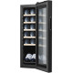 Philco Wine cooler, 79.5х25.2х45, freez.-32L, 1 zone, bottles -12, display, backlight, black (PW12KF)