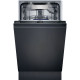 Siemens Dishwasher built-in, 10sets, A+++, 45cm, display, 3 basket, Zeolith, black (SR65ZX65MK)