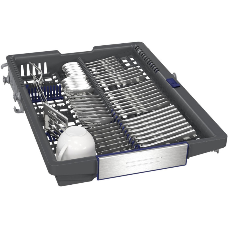 Siemens Dishwasher built-in, 10sets, A+++, 45cm, display, 3 basket, Zeolith, black (SR65ZX65MK)