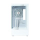Zalman PC case P10 without PSU, 1xUSB3.0, 1xUSBType-C, 1x120mm ARGB, VGA 384mm, LCS ready, TG Side Panel, mATX, white (P10WHITE)