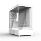 Zalman PC case P10 without PSU, 1xUSB3.0, 1xUSBType-C, 1x120mm ARGB, VGA 384mm, LCS ready, TG Side Panel, mATX, white (P10WHITE)
