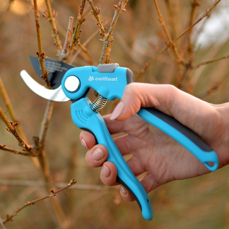 Cellfast IDEAL planar secateurs, cutting length 16 mm, length 20 cm (40-414)