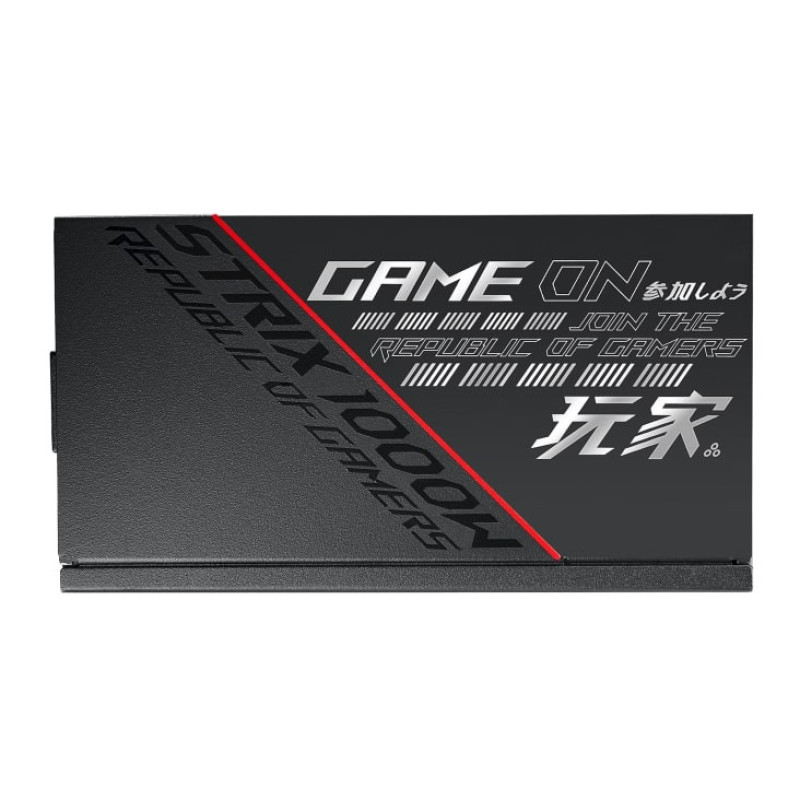 ASUS PSU ROG STRIX (1000W), >90%, 80+ Gold, 135мм, 1xMB 24pin(20+4), 2xCPU 8pin(4+4), 8xMolex, 8xSATA, 6xPCIe 8pin(6+2), Fully Modular, ROG-STRIX-1000G (90YE00AA-B0NA00)