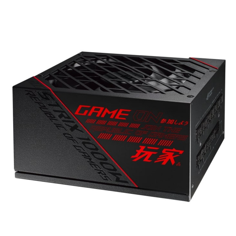 ASUS PSU ROG STRIX (1000W), >90%, 80+ Gold, 135мм, 1xMB 24pin(20+4), 2xCPU 8pin(4+4), 8xMolex, 8xSATA, 6xPCIe 8pin(6+2), Fully Modular, ROG-STRIX-1000G (90YE00AA-B0NA00)