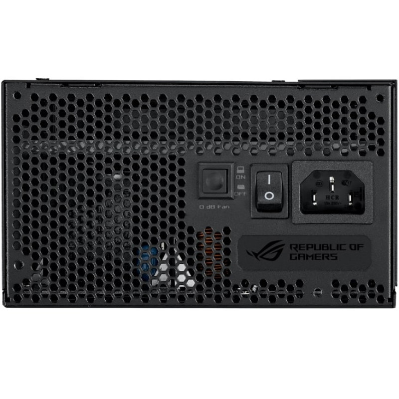 ASUS PSU ROG STRIX (1000W), >90%, 80+ Gold, 135мм, 1xMB 24pin(20+4), 2xCPU 8pin(4+4), 8xMolex, 8xSATA, 6xPCIe 8pin(6+2), Fully Modular, ROG-STRIX-1000G (90YE00AA-B0NA00)