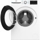 Beko WM front load, 8kg, 1400, A+++, 55cm, display, invertor, steam, white (BM3WFSU48435WB)