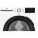 Beko WM front load, 8kg, 1400, A+++, 55cm, display, invertor, steam, white (BM3WFSU48435WB)