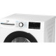 Beko WM front load, 8kg, 1400, A+++, 55cm, display, invertor, steam, white (BM3WFSU48435WB)