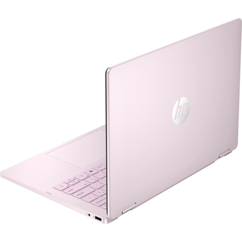 HP Ноутбук HP OmniBook 5 Flip x360 14" 2K IPS Touch, Intel 7-150U, 24GB, F1024GB, UMA, Win11, рожевий (BV5V9EA)