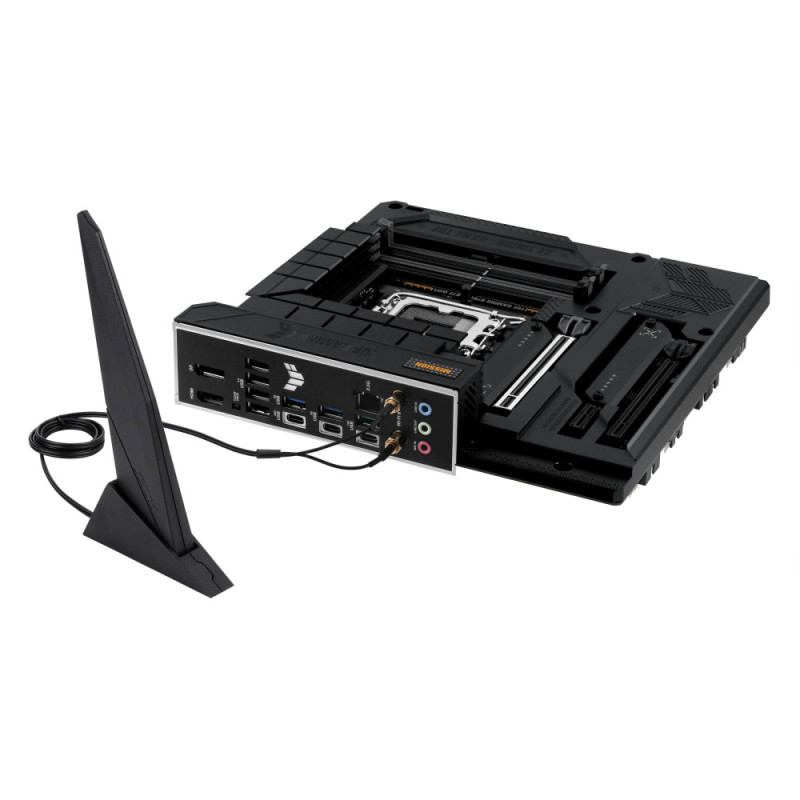 ASUS Motherboard TUF GAMING B760M-BTF WIFI s1700 B760 4xDDR5 M.2 HDMI DP Wi-Fi BT mATX