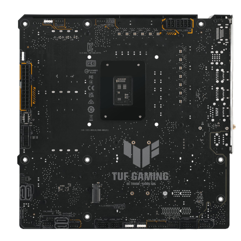 ASUS Motherboard TUF GAMING B760M-BTF WIFI s1700 B760 4xDDR5 M.2 HDMI DP Wi-Fi BT mATX