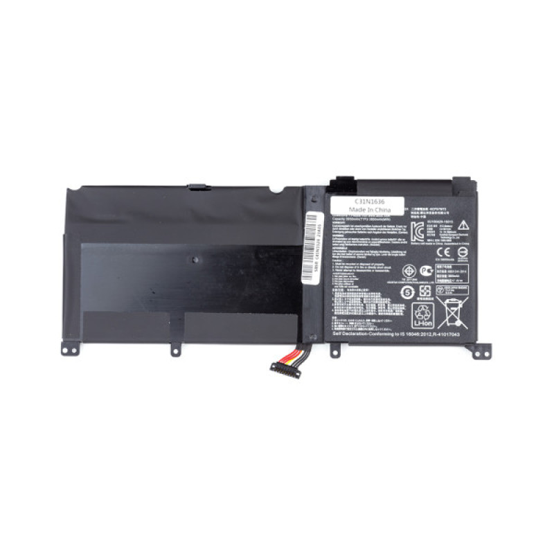 Аккумулятор для ноутбука ASUS ROG G501VW (C41N1524) 15.2V 3950mAh PowerPlant (NB431472)