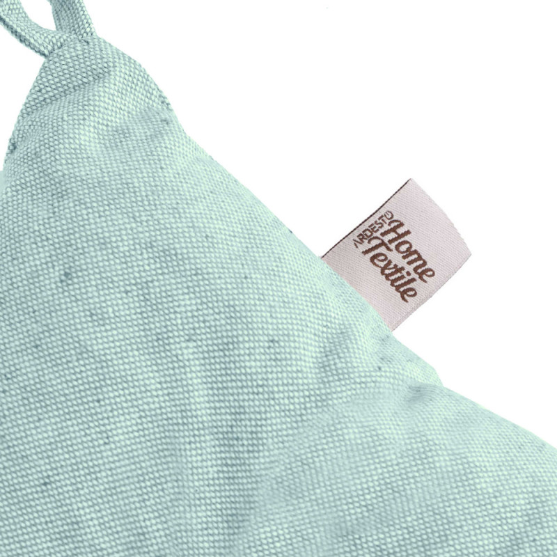 ARDESTO Sitpad Oliver, 40x40cm, 100% cotton, filling: 50% holofiber, 50% pp, turquoise (ART02OT)
