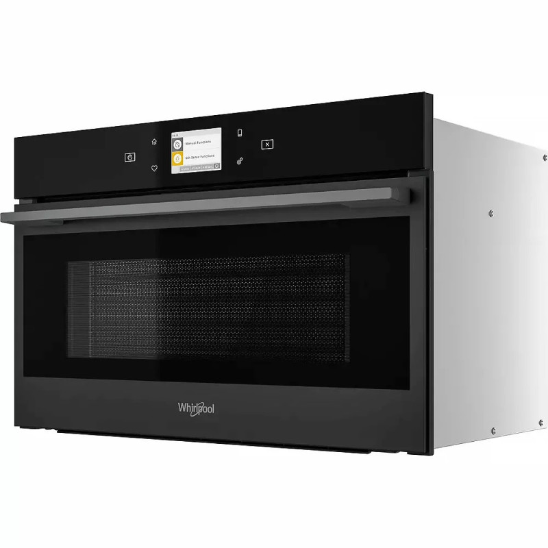 Whirlpool Microwave oven built-in, 31L, electronic control, 1000W, grill, display, convection, black (W9MD260BSS)