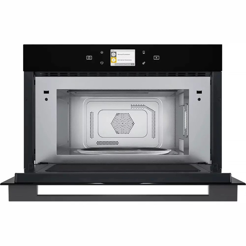 Whirlpool Microwave oven built-in, 31L, electronic control, 1000W, grill, display, convection, black (W9MD260BSS)