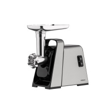 ARDESTO meat grinder, 2400W, 2.2kg/min, 3 cutting plates, sausages nozzle, 4 veg.slicer, tomato juicer, plastik, black-silver (MGK-2400)