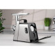 ARDESTO meat grinder, 2400W, 2.2kg/min, 3 cutting plates, sausages nozzle, 4 veg.slicer, tomato juicer, plastik, black-silver (MGK-2400)