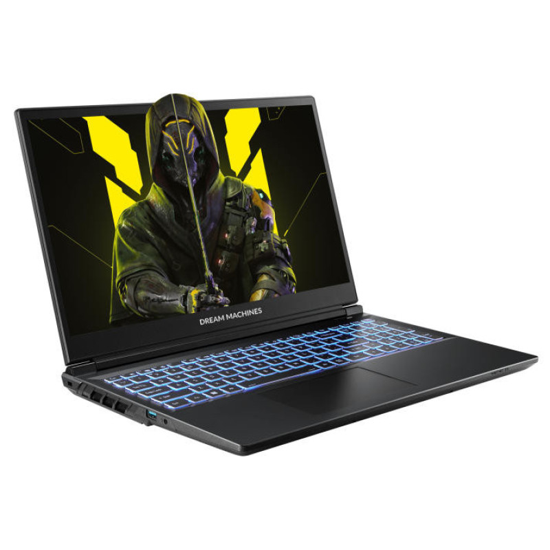 Dream Machines Ноутбук RG5070-15 15.6FHD IPS, Intel U9-275HX, 32GB, F2TB, NVD5070-8, DOS, чорний (RG5070-15UA25)