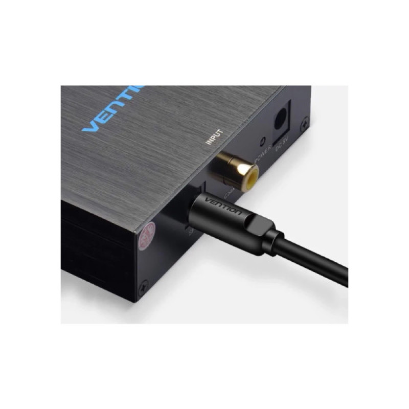 Кабель мультимедийный Optical Toslink 3.0m black Vention (BAEBI)