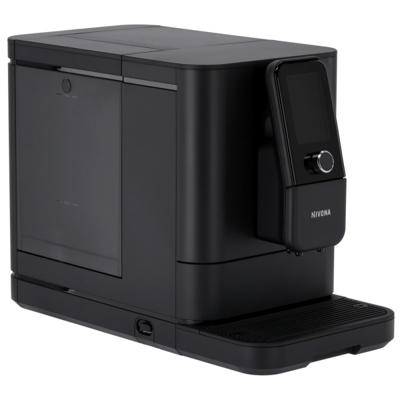 Nivona Coffee machine NIVO, 1.8L, ground, auto capuchino maker, display, auto recipe-8, black (NIVO8101)