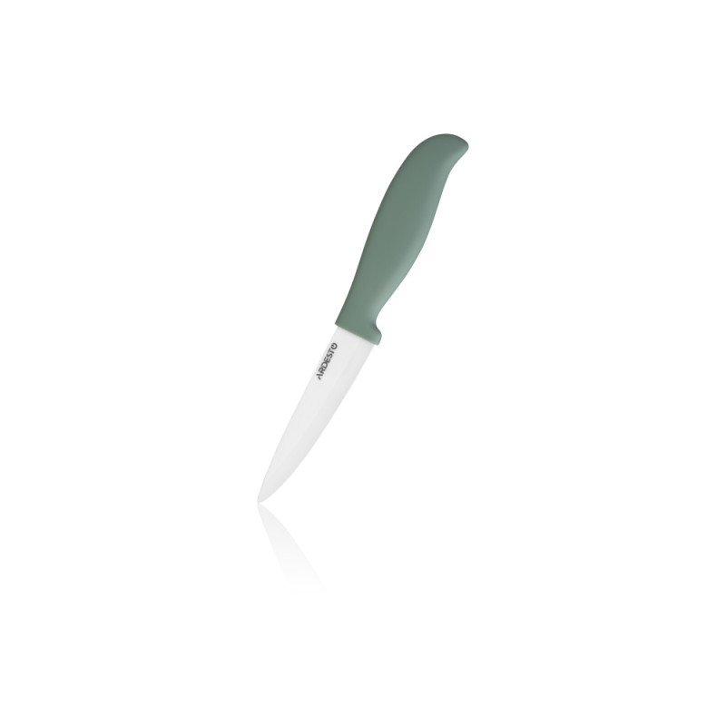 ARDESTO Ceramic Utility Knife Fresh 20.5 cm, green, ceramics/plastic (AR2120CZ)